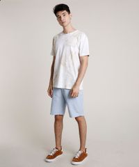 Camiseta-Masculina-Estampada-de-Abacaxi-Manga-Curta-Gola-Careca-Off-White-9757278-Off_White_3