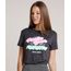 Blusa-Feminina--Paradise-Beach--Manga-Curta-Decote-Redondo-Chumbo-9791737-Chumbo_1