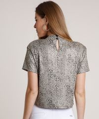 Blusa-Feminina-Choker-Estampada-Animal-Print-Onca-com-Lurex-Manga-Curta-Bege-Escuro-9780552-Bege_Escuro_2