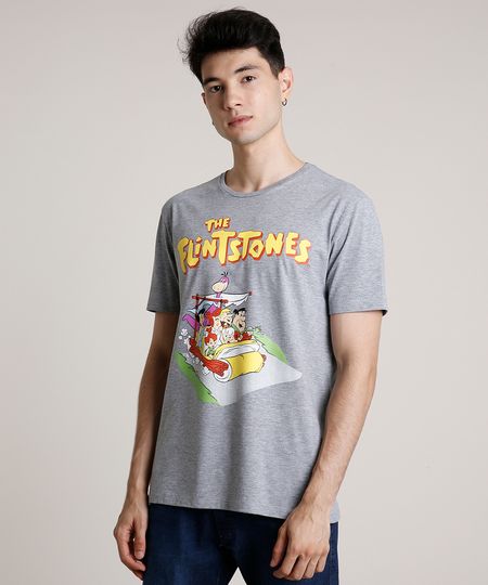 Camiseta-Masculina-Os-Flintstones-Manga-Curta-Gola-Careca-Cinza-Mescla-9719883-Cinza_Mescla_1 Camiseta-Masculina-Os-Flintstones-Manga-Curta-Gola-Careca-Cinza-Mescla-9719883-Cinza_Mescla_1