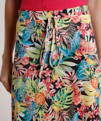 Saia-Feminina-Longa-Estampada-Tropical-com-Babado-Verde-9785959-Verde_4