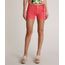 Short-de-Sarja-Feminino-Reto-Cintura-Media-com-Cordao-Coral-9709485-Coral_1