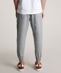 Calca-de-Sarja-Masculina-Jogger-Slim--Cinza-Mescla-9779210-Cinza_Mescla_4