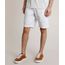 Bermuda-Masculino-Reta-com-Linho-Estampado-de-Folhagens-Off-White-9759691-Off_White_1