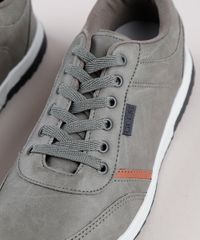 Sapatenis-Masculino-Ollie-com-Recortes--Chumbo-9812252-Chumbo_5