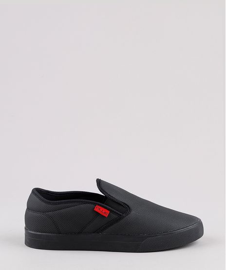 Tenis-Slip-On-Masculino-Ollie-Texturizado-Preto-9812256-Preto_1
