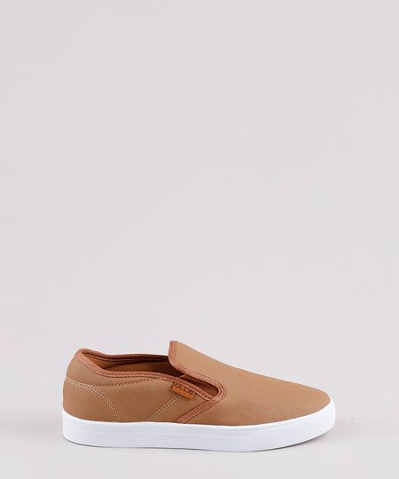 Tenis-Slip-On-Masculino-Ollie-Texturizado-Caramelo-9812250-Caramelo_1 Tenis-Slip-On-Masculino-Ollie-Texturizado-Caramelo-9812250-Caramelo_1