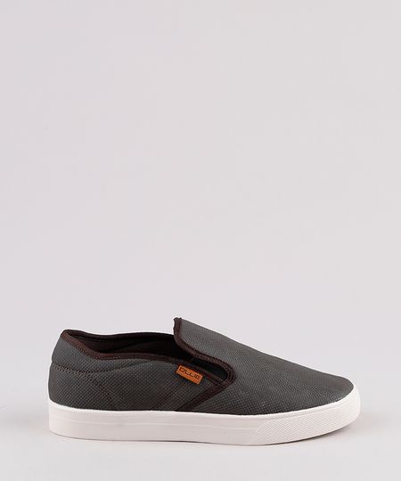Tenis-Slip-On-Masculino-Ollie-Texturizado-Marrom-9812254-Marrom_1 Tenis-Slip-On-Masculino-Ollie-Texturizado-Marrom-9812254-Marrom_1