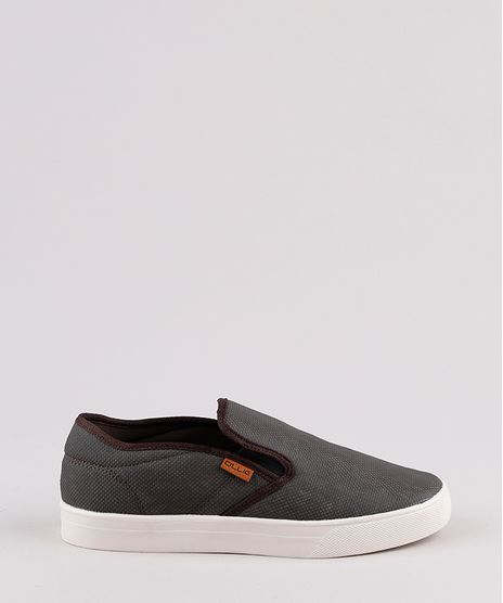Tenis-Slip-On-Masculino-Ollie-Texturizado-Marrom-9812254-Marrom_1