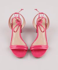 Sandalia-Feminina-Oneself-Salto-Medio-com-Tiras-e-Amarracao-Rosa-9823038-Rosa_4