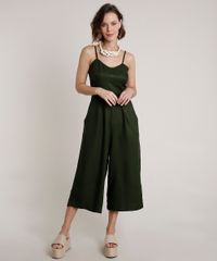 Macacao-Feminino-Pantacourt-com-Bolsos-Alca-Fina-Verde-Escuro-9844657-Verde_Escuro_3
