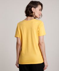 Blusa-Feminina-de-Banda-Queen-Manga-Curta-Decote-Redondo-Mostarda-9836938-Mostarda_2