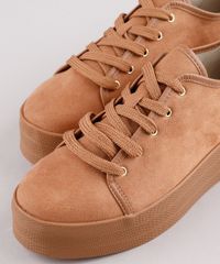 Tenis-Feminino-Moleca-Flatform-em-Suede-Caramelo-9761147-Caramelo_2