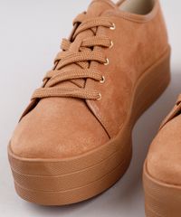 Tenis-Feminino-Moleca-Flatform-em-Suede-Caramelo-9761147-Caramelo_5