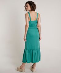 Vestido-Feminino-Midi-com-Babado-e-Faixa-para-Amarrar-Alca-Larga-Verde-9721463-Verde_2