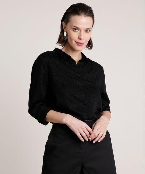 Camisa-Feminina-Animal-Print-Onca-Manga-Longa-Preta-9661296-Preto_1