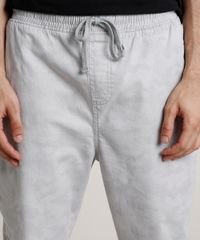 Calca-de-Sarja-Masculina-Jogger-Skinny-Estampada-Camuflada-Cinza-9744042-Cinza_2