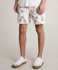 Short-de-Sarja-Masculino-Estampado-de-Folhagens-com-Bolsos-Off-White-9782032-Off_White_1