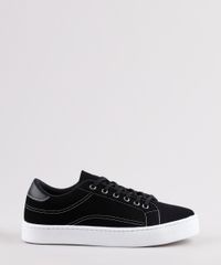 Tenis-Feminino-Oneself-Flatform-com-Pespontos-Preto-9824232-Preto_1