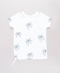 Blusa-Infantil-Estampada-de-Coqueiros-com-No-Manga-Curta-Branca-9765900-Branco_1
