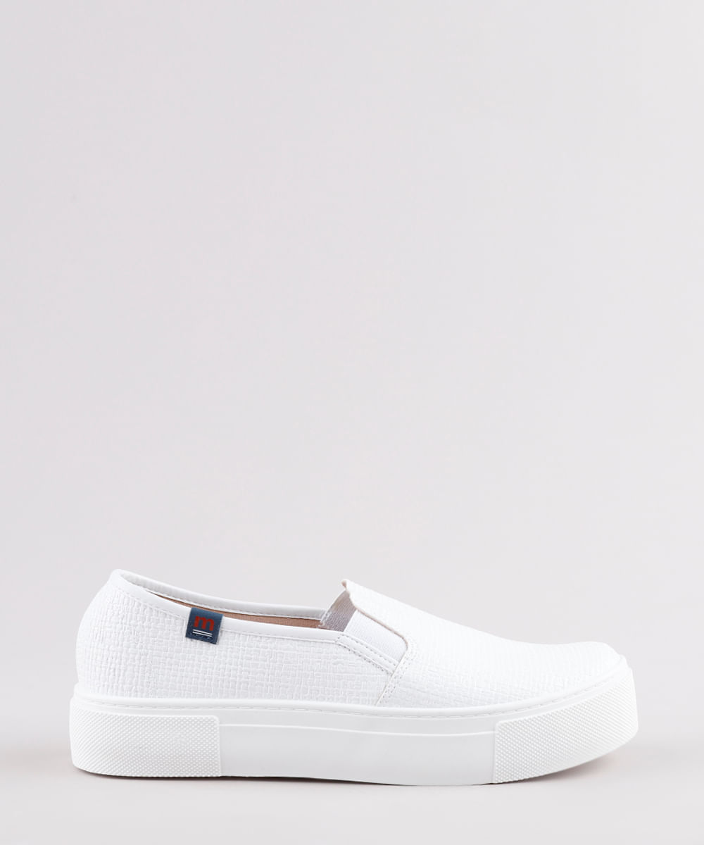 tenis slip on feminino moleca