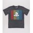 Camiseta-Infantil-PlayStation-Manga-Curta-Cinza-Mescla-Escuro-9732794-Cinza_Mescla_Escuro_1