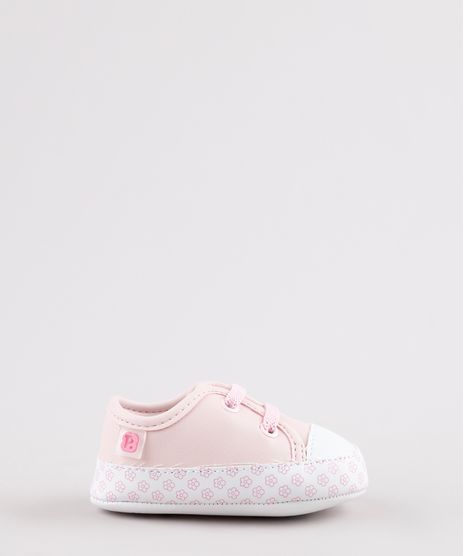 Tenis-Jeans-Infantil-Pimpolho-com-Estampa-Floral-Rosa-Claro-9798576-Rosa_Claro_1