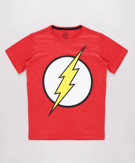 Camiseta-Infantil-The-Flash-Manga-Curta-Vermelha-9710457-Vermelho_1