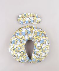 Kit-de-Apoio-de-Pescoco-Homer-Simpson-Estampado---Tapa-Olho-Branco-9810721-Branco_1