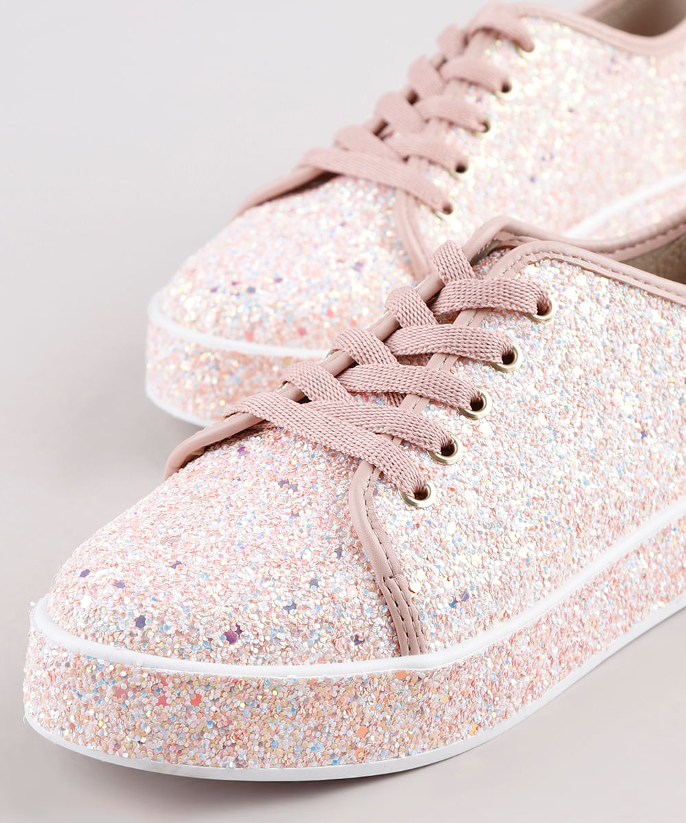 tenis de brilho infantil