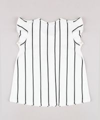 Blusa-Infantil-Listrada-com-Babado-na-Manga---Elastico-de-Cabelo-Scrunchie-Off-White-9826480-Off_White_2
