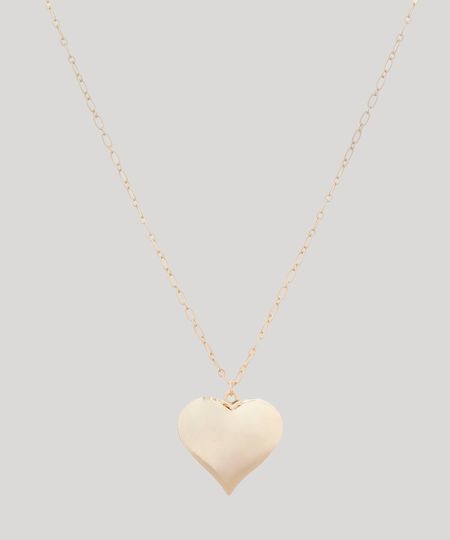 Colar-Feminino-Longo-com-Pingente-de-Coracao-Dourado-9775325-Dourado_1
