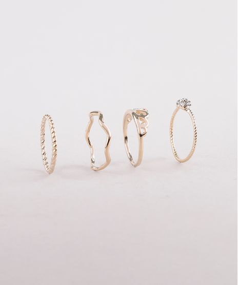 Kit-de-4-Aneis-Femininos-Folheados-Dourado-9775334-Dourado_1