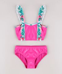 Biquini-Infantil-com-Babado-Protecao-UV50--Rosa-Escuro-9740625-Rosa_Escuro_1