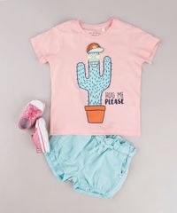 Camiseta-Infantil-com-Estampa-Interativa-de-Cacto-Manga-Curta-Rosa-Claro-9755328-Rosa_Claro_3