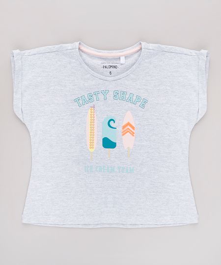 Blusa-Infantil-Sorvete-Prancha-de-Surf-com-Brilho-e-Paete-Manga-Curta-Cinza-Mescla-Claro-9762721-Cinza_Mescla_Claro_1