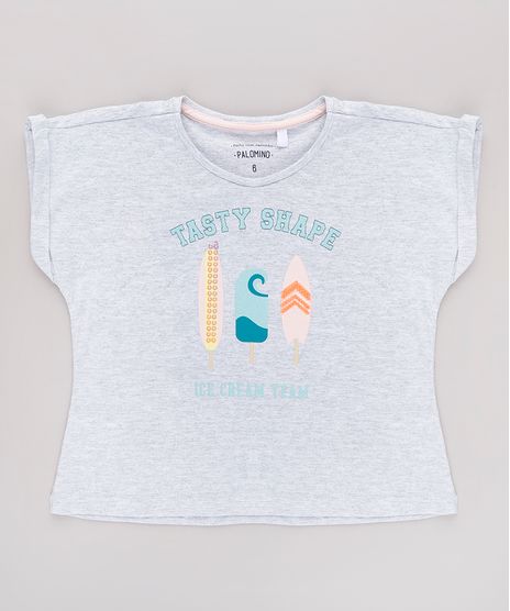 Blusa-Infantil-Sorvete-Prancha-de-Surf-com-Brilho-e-Paete-Manga-Curta-Cinza-Mescla-Claro-9762721-Cinza_Mescla_Claro_1
