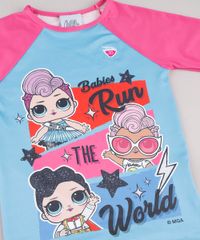 Blusa-de-Praia-Infantil-LOL-Surprise-Raglan-Manga-Longa-com-Protecao-UV50--Rosa-9740769-Rosa_3