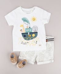 Camiseta-Infantil-Estampa-Interativa-de-Navio-com-Bichinhos-Manga-Curta-Off-White-9733616-Off_White_3