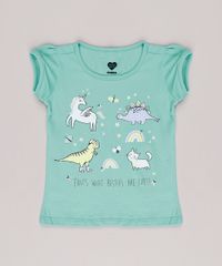 Blusa-Infantil-Bichinhos-com-Glitter-Manga-Curta-Verde-Agua-9742262-Verde_Agua_1