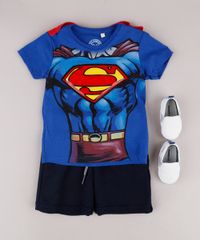 Camiseta-Infantil-Super-Homem-com-Capa-Removivel-Manga-Curta-Azul-Royal-9732129-Azul_Royal_3