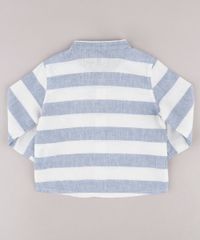 Camisa-Infantil-Listrada-em-Linho-com-Bolso-Manga-Longa-Gola-Padre-Off-White-9681998-Off_White_2