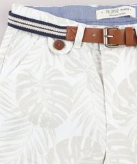 Bermuda-de-Sarja-Infantil-Estampada-de-Folhagem-com-Cinto-Off-White-9662827-Off_White_3