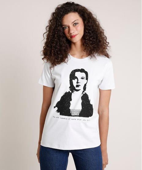 T-Shirt-Feminina-Mindset-Dorothy-O-Magico-de-Oz-Manga-Curta-Decote-Redondo-Cinza-Claro-9843836-Cinza_Claro_1