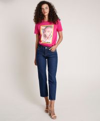 T-Shirt-Feminina-Mindset--Powerful-Woman--Manga-Curta-Decote-Redondo-Pink-9835749-Pink_3