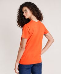 T-Shirt-Feminina-Mindset--I-m-a-Talented-Goddess--Manga-Curta-Decote-Redondo-Laranja-9846888-Laranja_2