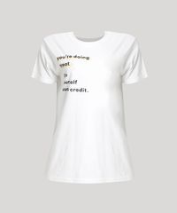 T-Shirt-Feminina-Mindset--You-re-Doing-Great--Manga-Curta-Decote-Redondo-Off-White-9846890-Off_White_5