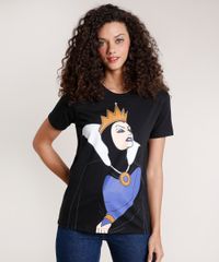 T-Shirt-Feminina-Mindset-Rainha-Ma-Manga-Curta-Decote-Redondo-Preta-9846892-Preto_1