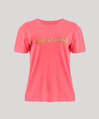 T-Shirt-Feminina-Mindset--I-Feel-So-Vintage--Manga-Curta-Decote-Redondo-Vermelha-Claro-9846896-Vermelho_Claro_5