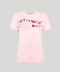 T-Shirt-Feminina-Mindset--Trust-the-Timing--Manga-Curta-Decote-Redondo-Rosa-Claro-9846894-Rosa_Claro_4